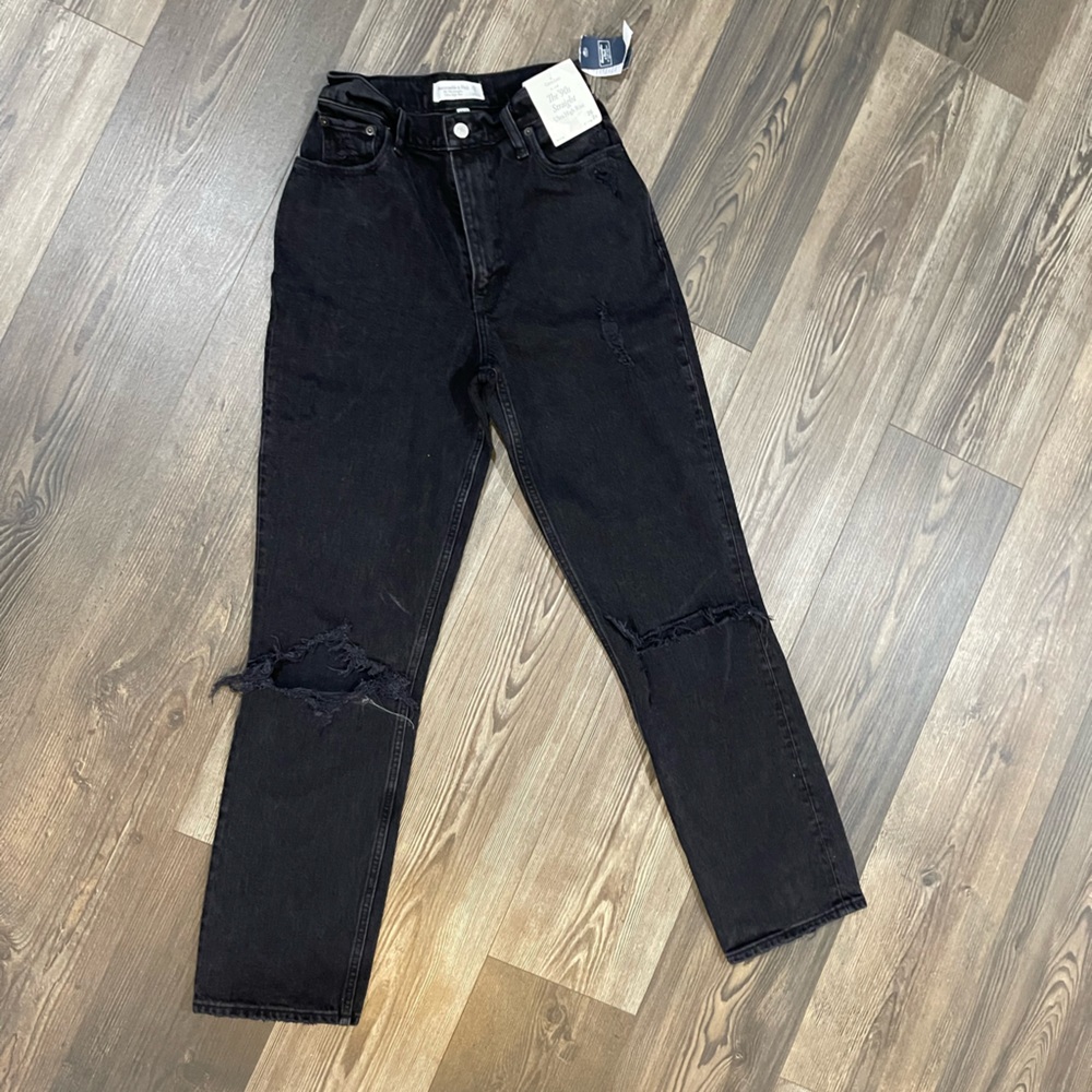 Abercrombie & Fitch jeans size 26/ Short straight high rise